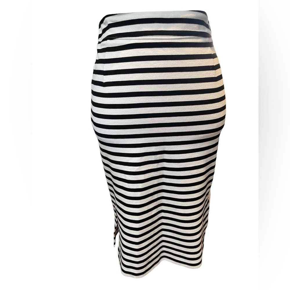 EUC Banana Republic Striped Midi Skirt Size 0